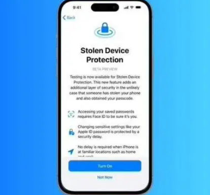 打安镇苹果授权维修店分享被盗设备保护功能开启方法 