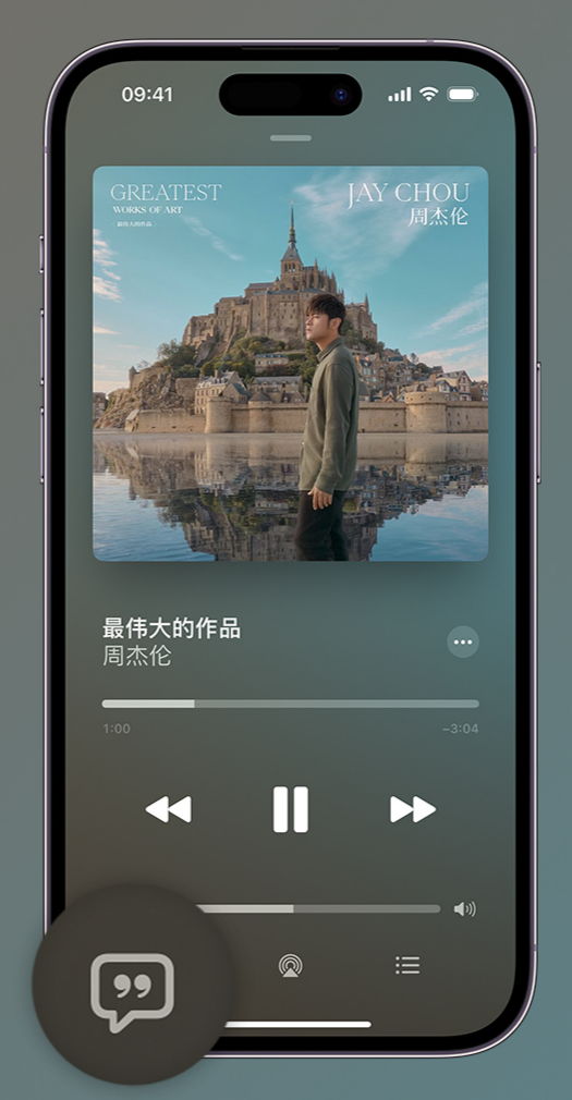 打安镇iphone维修分享如何在iPhone上使用Apple Music全新唱歌功能 