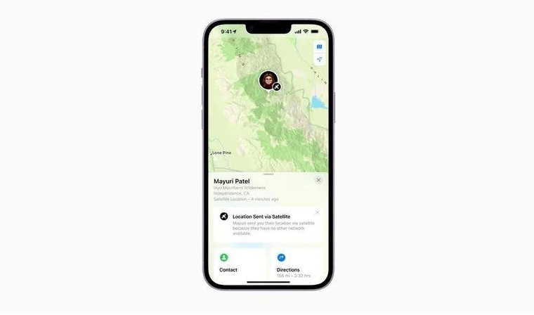 打安镇苹果14维修分享iPhone14系列中 FindMy功能通过卫星分享位置方法教程 