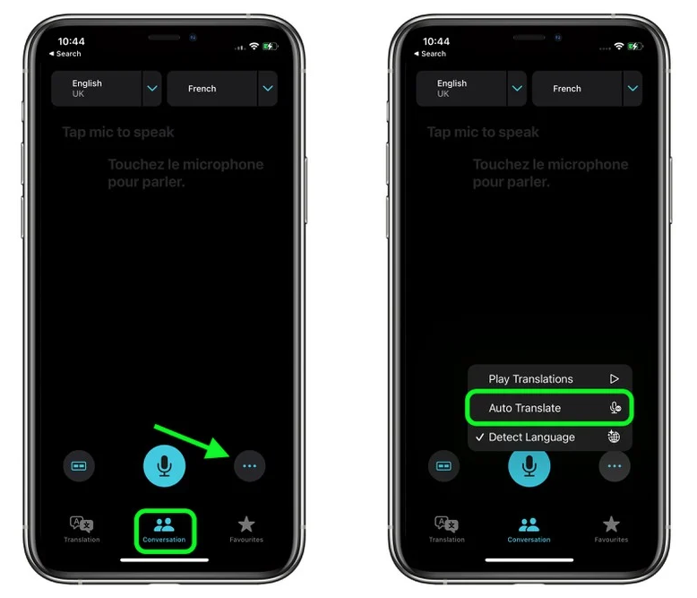打安镇苹果手机维修分享iOS 15 “翻译” App 新改进 