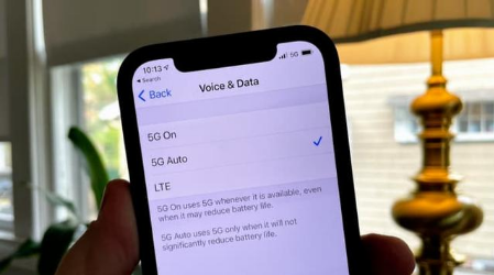打安镇苹果手机维修分享iPhone 12如何打开或关闭5G网络 